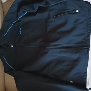 Fila black men's jacket in great condition